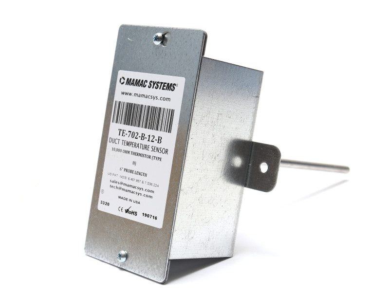 MAMAC Systems TE-702-B-12-B 10K Type II Temperature Sensor