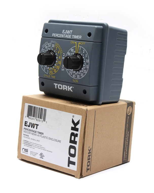 Tork EJWT 24H Percentage Timer Switch for Repeated Daily Cycles