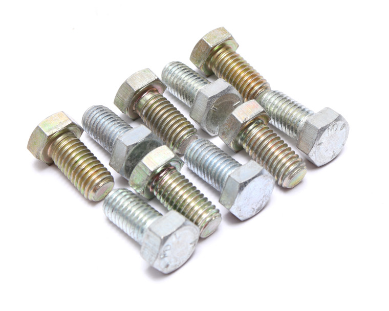 1/2"-13 x 1" Mixed Steel Hex Bolts, 10pc