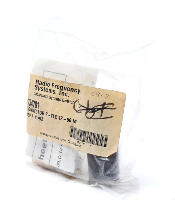 RF Systems S-FLC12-50NM Type-N Male Connector