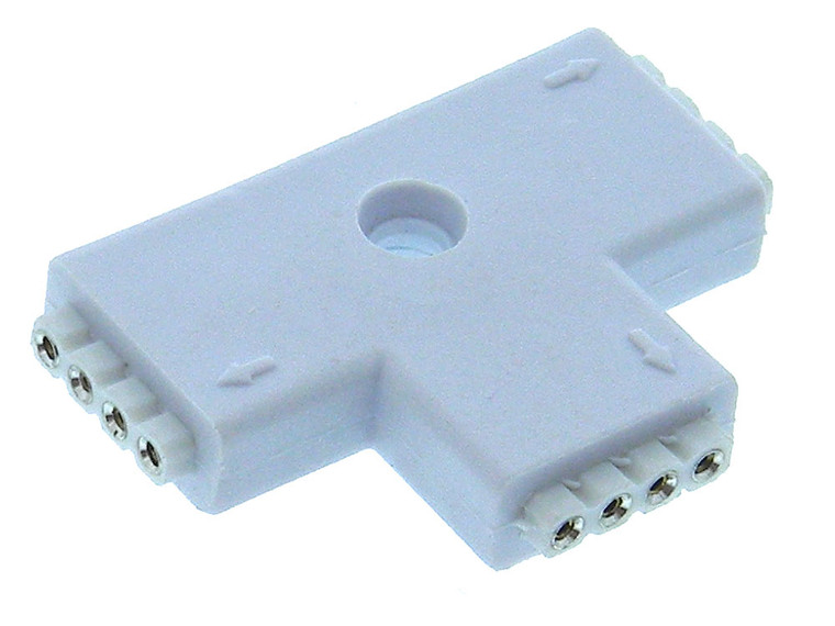"T" Connector 4 Wire - Round Pin