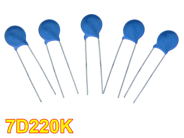 Pack of 5 - 22V Metal Oxide Varistor Transient Suppressor