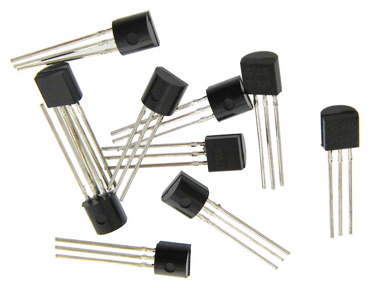 Pack of 10 - BC637 NPN Transistor-Plastic Case