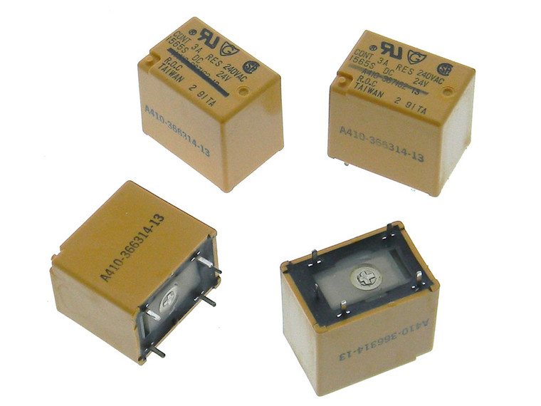 Pack of 4 - 24VDC SPDT 3A Relay - Guardian