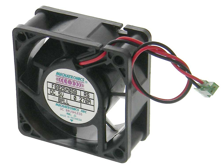 5VDC 2-3/8in Sq. (60mm) x 1in Box Fan - Mechatronics