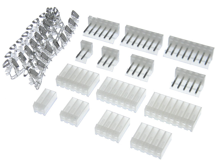 Pack of 6 pair - 2 Thru 8 Pin CH3.96 Headers & Sockets