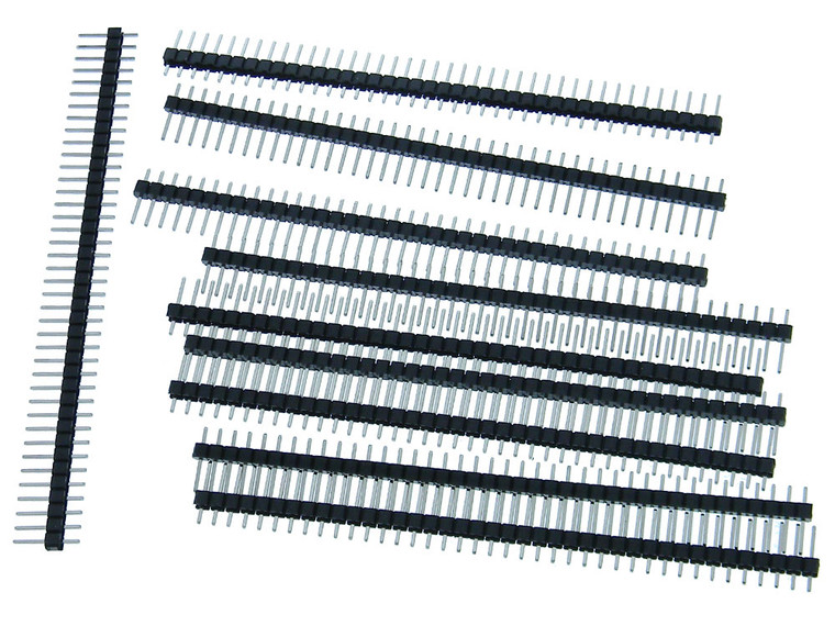 Pack of 10 - 40 Pin (1 x 40) Header Connector