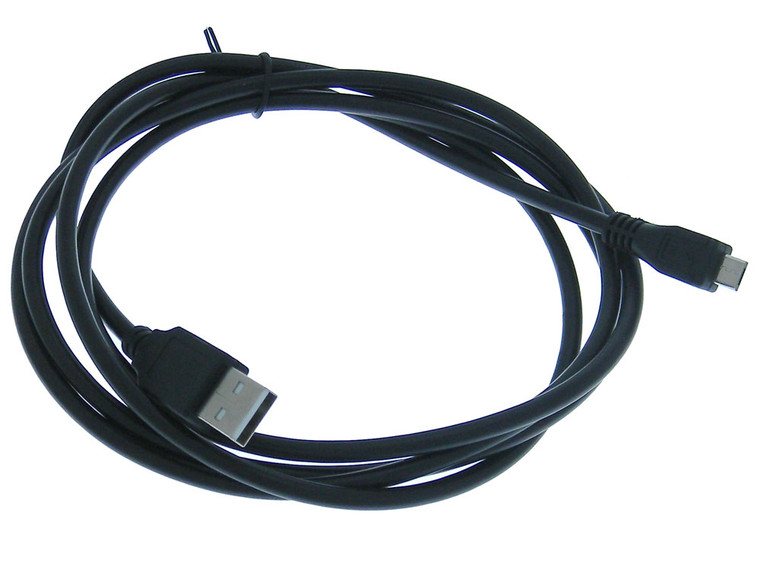 USB Cable, 6ft. Type A Male to Micro B Male