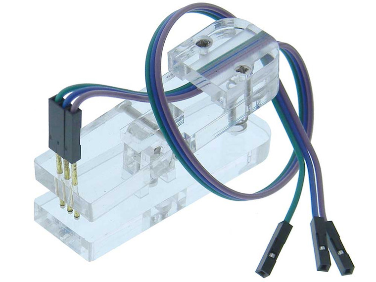 3 Pin Test or Programming Clip, 2.54 pitch (0.1")