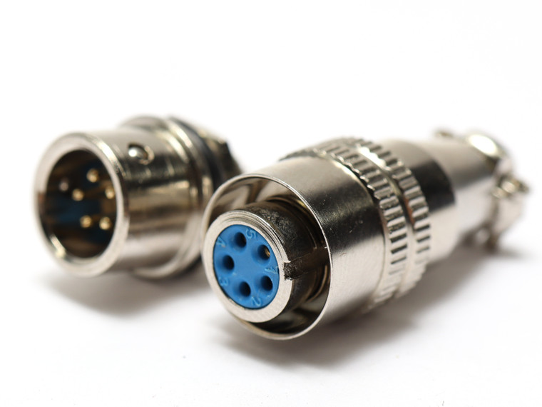 Mini Latching 10mm Connector Pair, 5 Pin