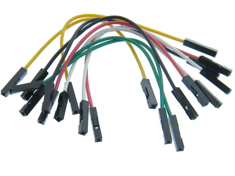 Pack of 10 - Multi-color, 10cm Female Jumpers