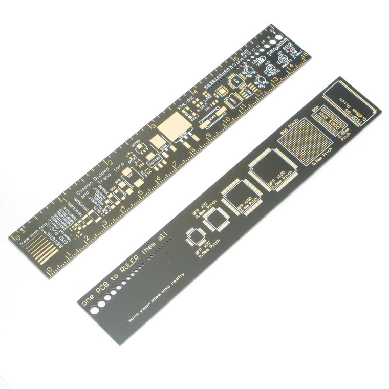 PCB Reference Ruler, Measuring Tool for Arduino Electronic Engineers