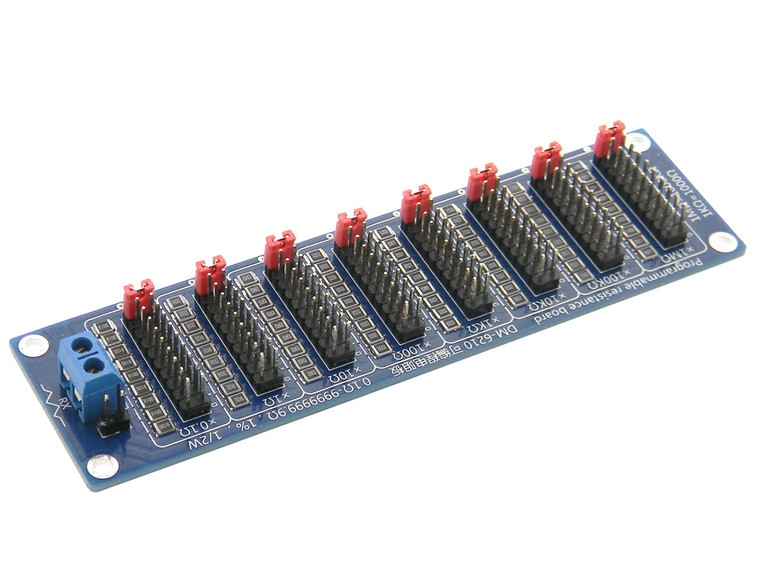 Resistor Subststution Board - 0.1 Ohm / 9,999,999.9 Ohms