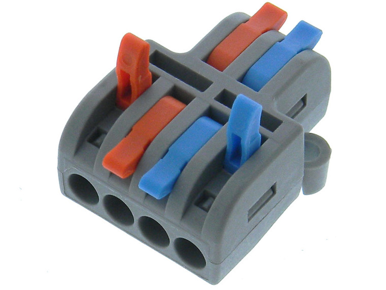 2 Circuit - 2 Way - Lever Action Wire Splitter, Splice