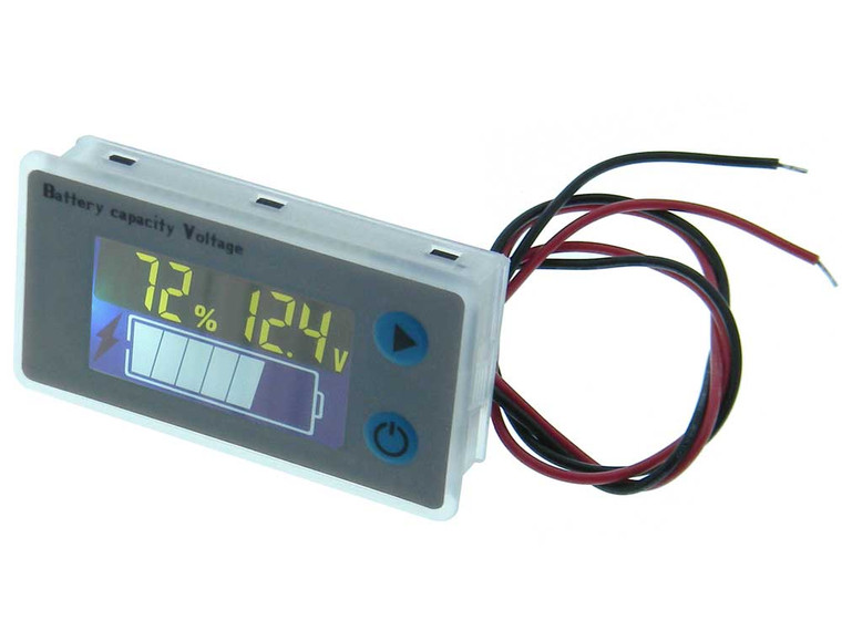 Universal Battery Charge Monitor with Temperature Universal Battery Charge Monitor with Temperature