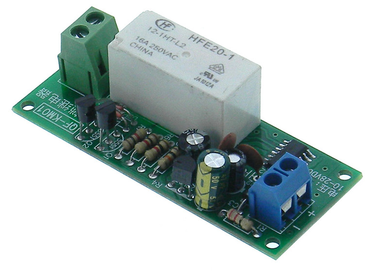 12VDC Bi-Stable (Alternate Action) 16A SPST Relay Board