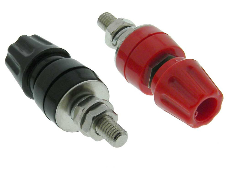 Red & Black 45A Binding Posts Pair