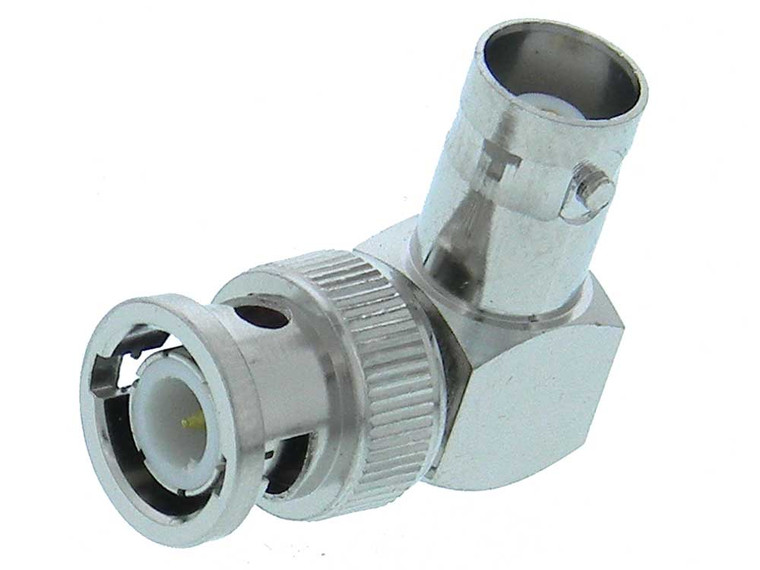 BNC Type Connector, UG-306 Male to Female Right Angle