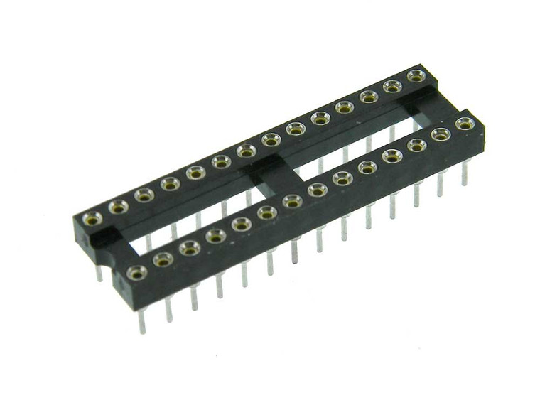 28 Pin IC Socket Machine Tool Round Pins 28 Pin IC Socket Machine Tool Round Pins