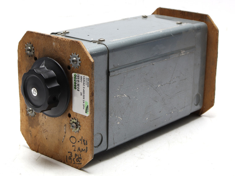 General Radio W5HG3M Variac 0-460VAC, 2 Amp 2.1kVA 3-Phase Autotransformer