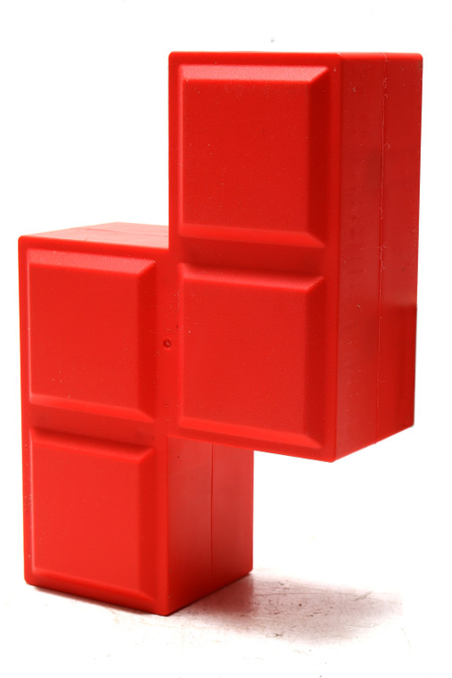 Tetris Tumble XL Replacement Block, Red, Z Shape
