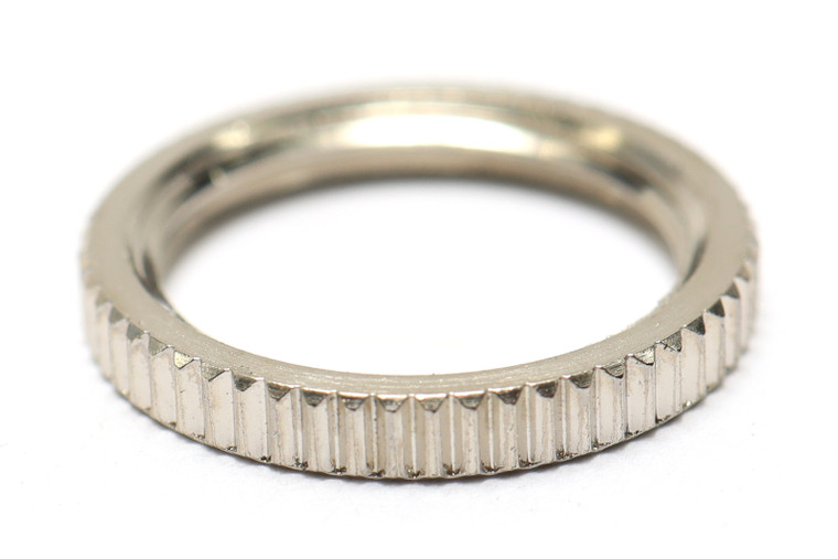 15/32"-32 Stainless Steel Round Switch Nut, 25pcs