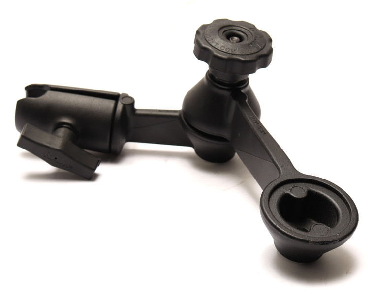 RAM RAM-VB-D-110-1NBU 12" Double Swing Arm w/ Swivel Socket, D Socket