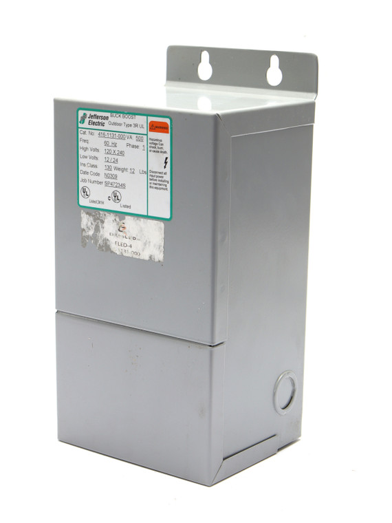 Jefferson Electric 416-1131-000 Single Phase Buck Booster Transformer