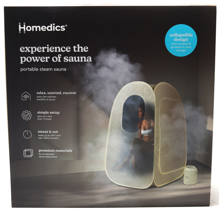 Homedics SP-SN300 SaunaZen Portable Steam Sauna