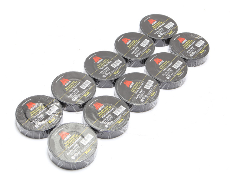Morris 60000 General Purpose Vinyl Electrical Tape, 60-ft x 3/4-Inch, 10 pack