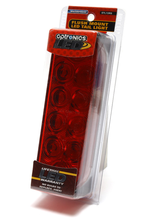 Optronics STL72RS LED Oval Tail Light, 6"