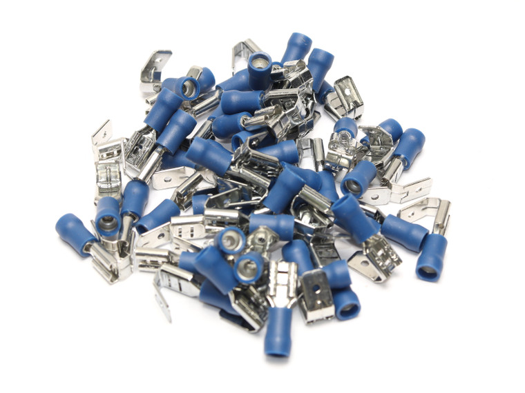 KPBT4B250 16-14AWG Vinyl Insulated Piggy Back Lugs, 50pk