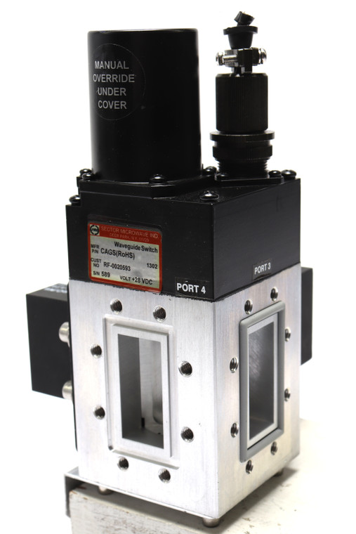 Sector Microwave Industries CAGS Waveguide Switch