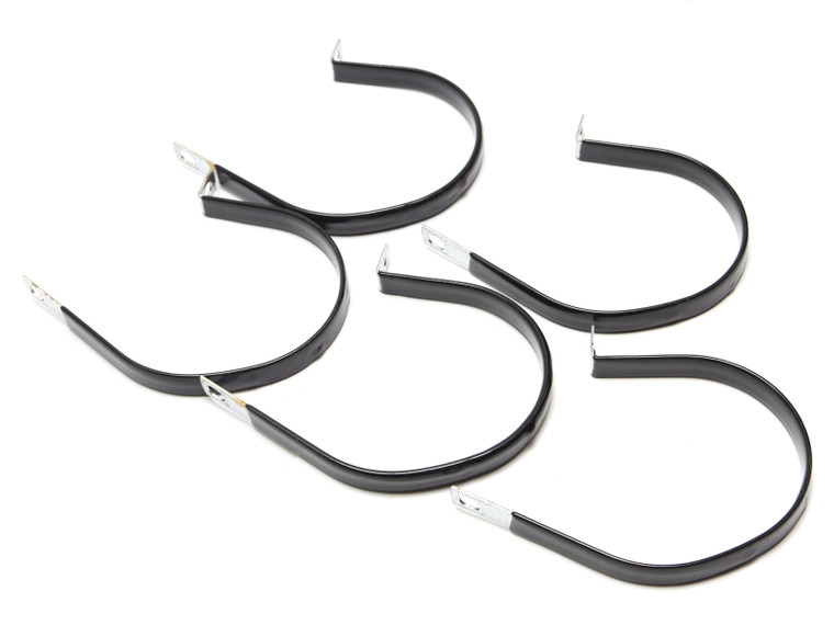 KMC COV4909Z1 3" Medium Duty Vinyl Adel Clamps, 5pk