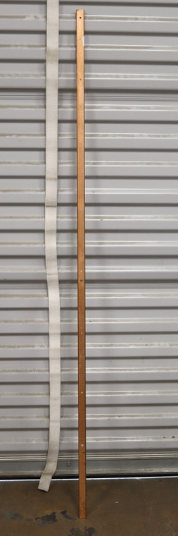 Copper Bus Grounding Bar, 66" x 1" x 1/4"