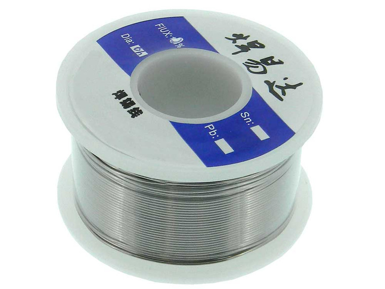 60/40 Rosin Core Solder, 1mm (0.039"), 0.5 lb Spool