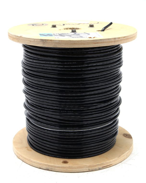 8AWG THHN Wire, Black, Sold by the Foot
