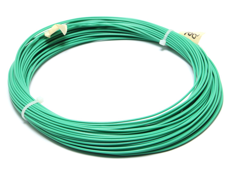 AWM 1180 Style 20AWG Green PTFE Silver Plated Copper Wire, 100ft