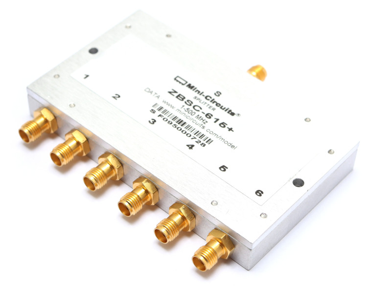 Mini Circuits ZBSC-615+ 6 Ways Power Splitter, 1 - 500 MHz, 50Ω
