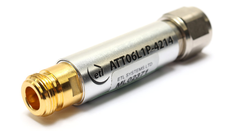 ETL Systems ATT10L1P-4214 L-Band Attenuator, 6dB