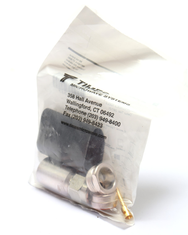 Times Microwave Systems TC-600-NMC N Type Connector Plug, 50 Ohms