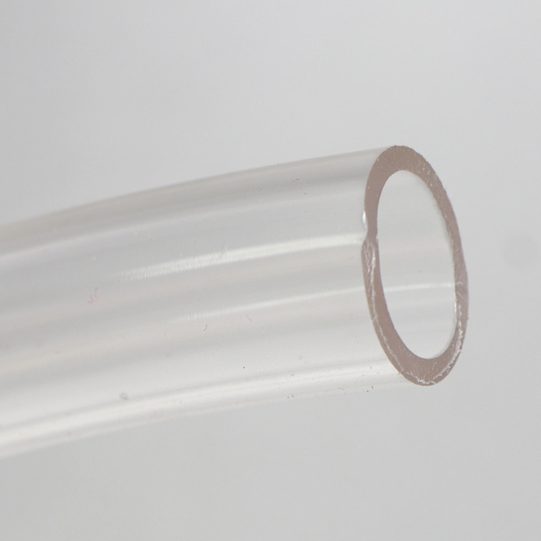 PVC Plastic Tubing, 10mm (3/8") I.D. x 13mm O.D., Clear, by the foot