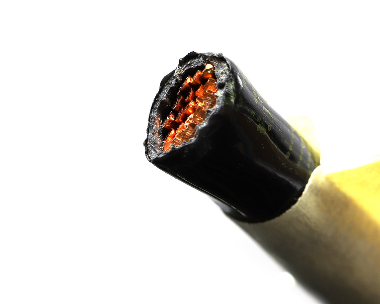 4 AWG MTW/THHN/THWN Hookup Wire, Black, by the foot