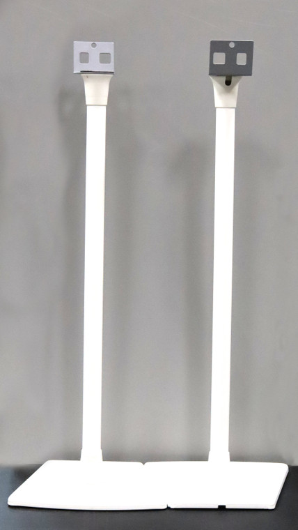 Sanus WSS2-W1 White Wireless Speaker Stands for Sonos PLAY:1, PLAY:3, pair