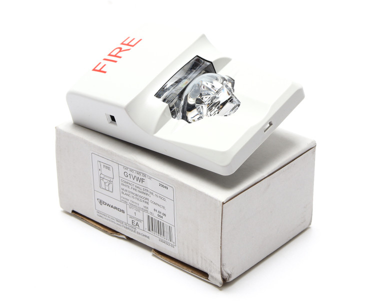 Edwards G1VWF Wall Mount Strobe w/ Fire Marking