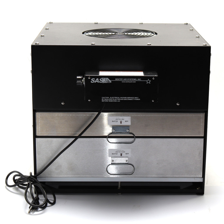 Sentry Air Systems SS-400-PCR-C Portable Floor Sentry Fume Extractor, No Meter