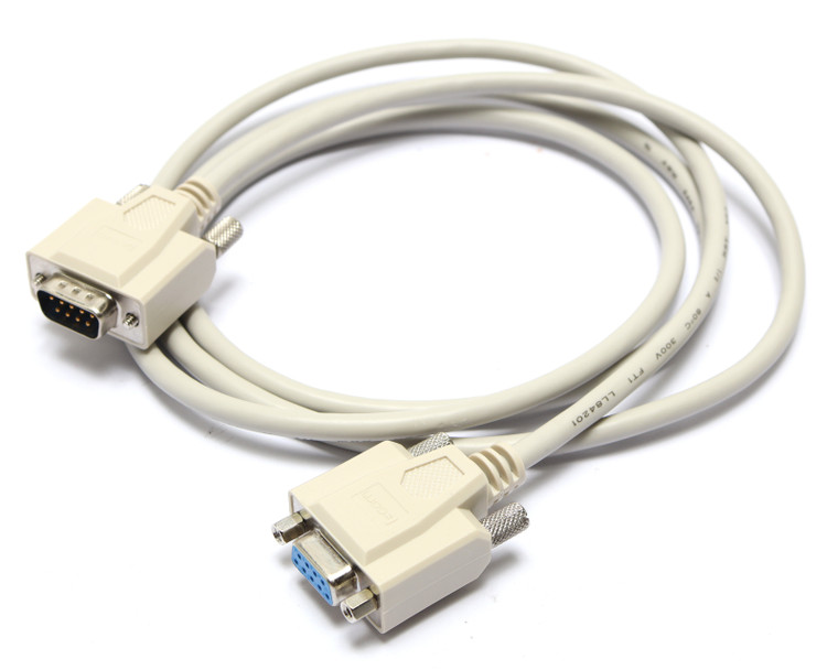 L-Com CSMN9MF-5 Deluxe Molded D-Sub Cable, DB9 Male to Female, 5ft