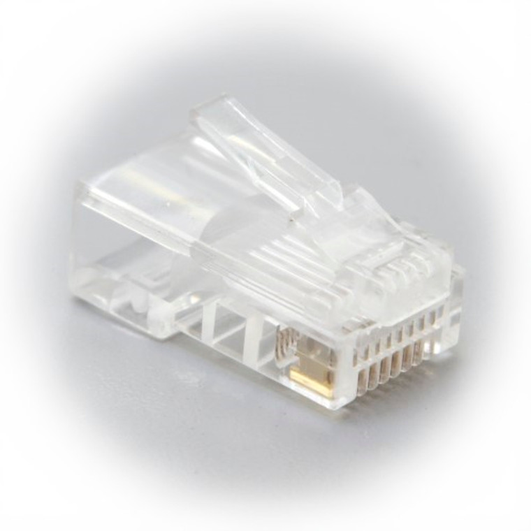 RJ45 Modular Ethernet Plug, 100 pack