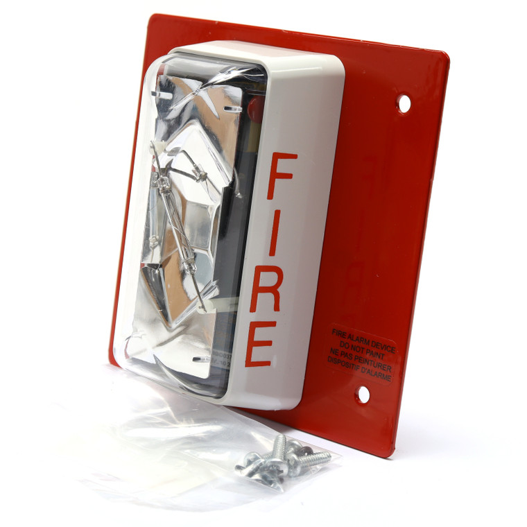 Edwards CS405-8A-T 24V Strobe, Red