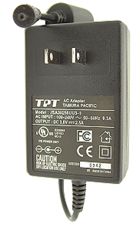 3 VDC 2.5 Amp DC Power Adapter